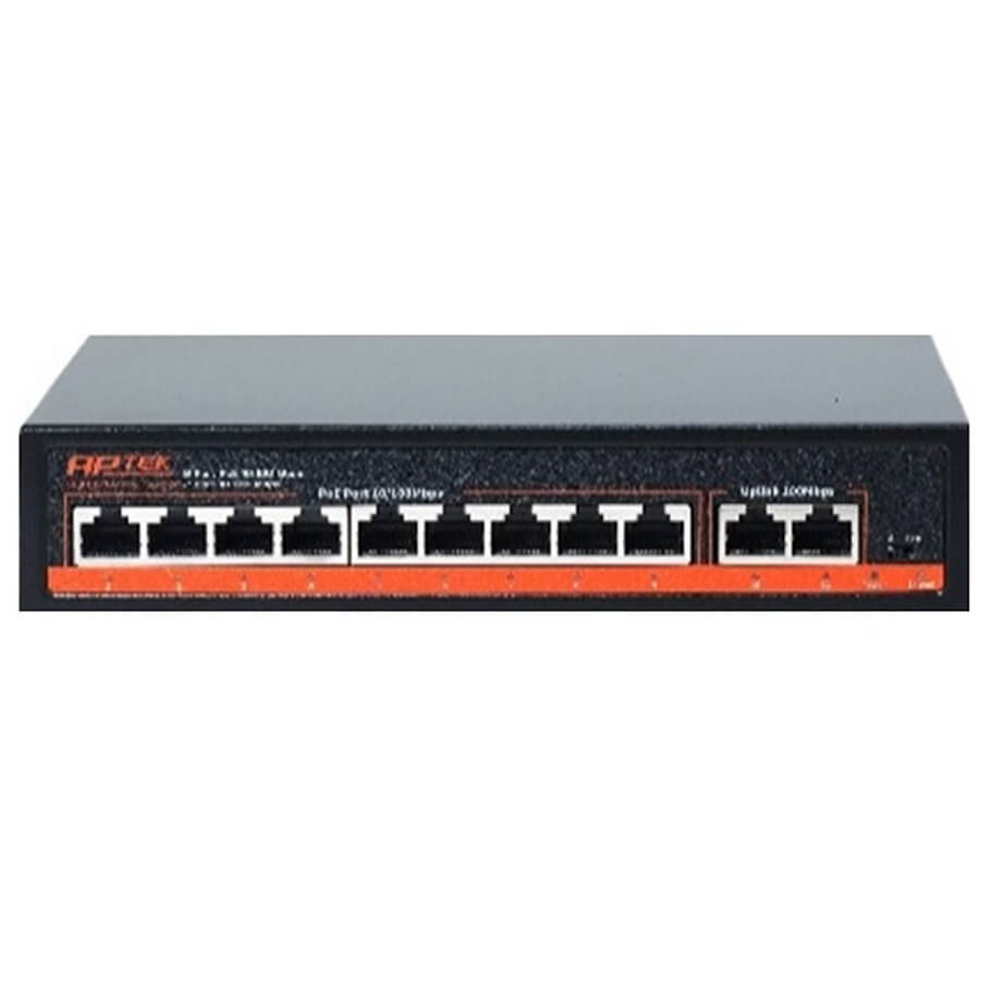 9-port 10/100Mbps PoE Switch APTEK SF1092FP